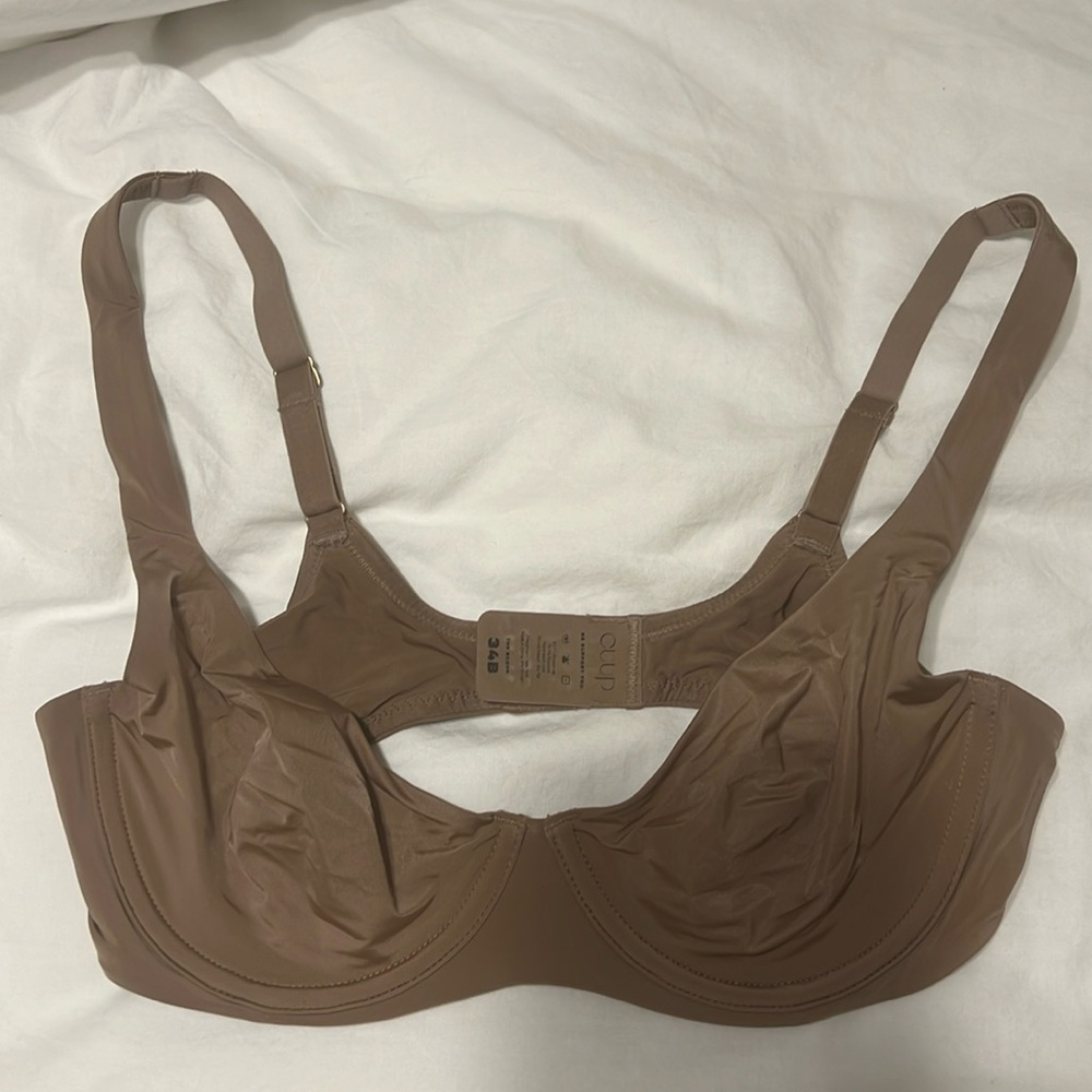 CUUP 34B Scoop Bra Taupe